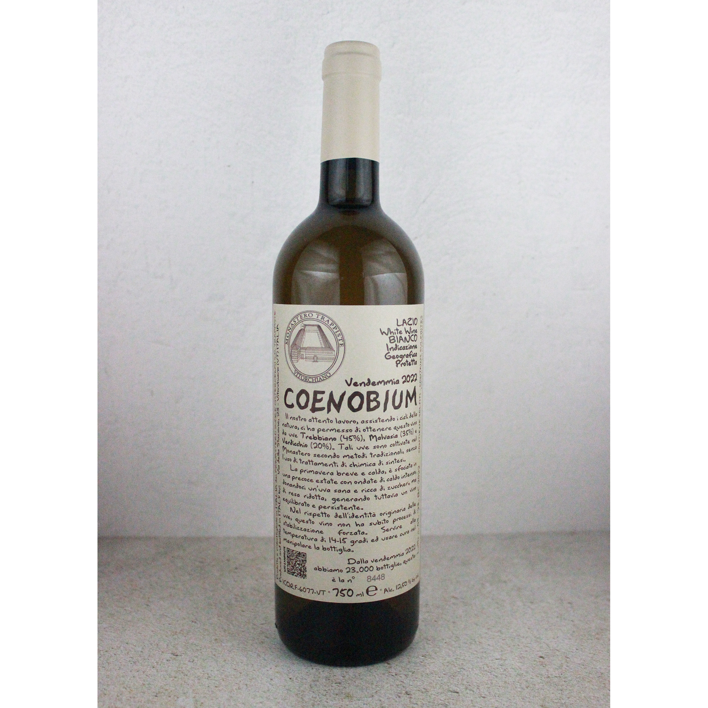 2022 Suore Cistercensi "Coenobium" Lazio IGT