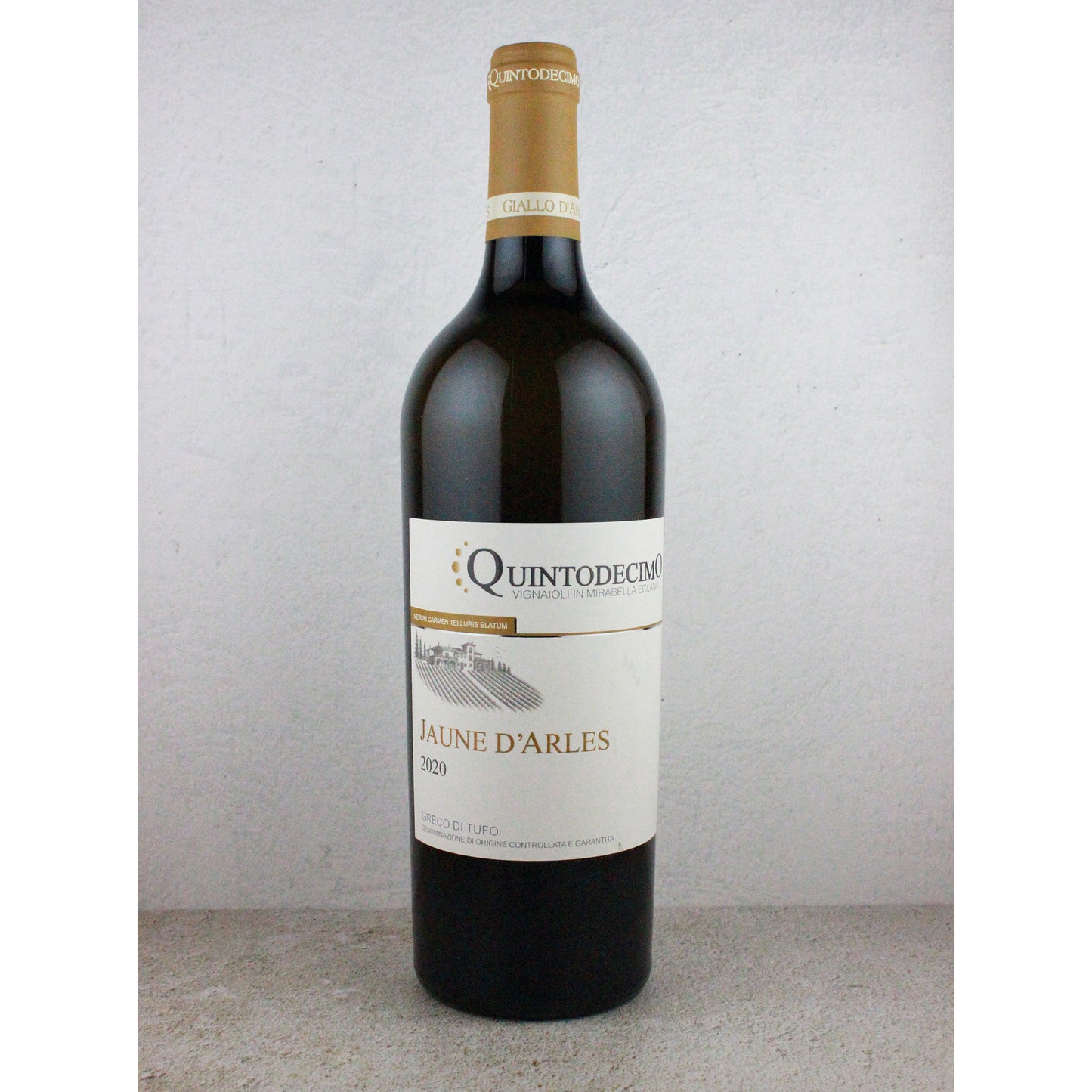 2023 Quintodecimo Jaune d'Arles Greco di Tufo DOCG