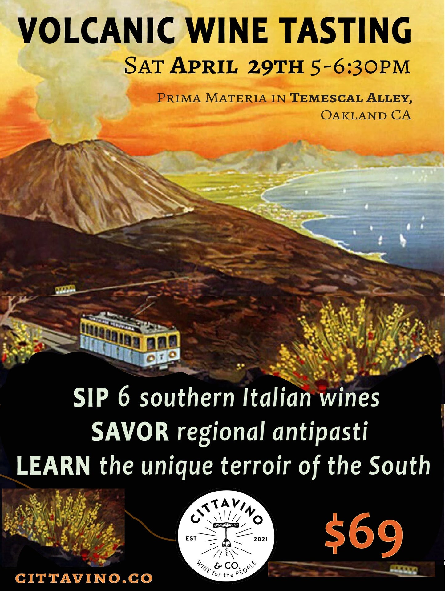 PAST EVENT Volcanic Wines of Southern Italy