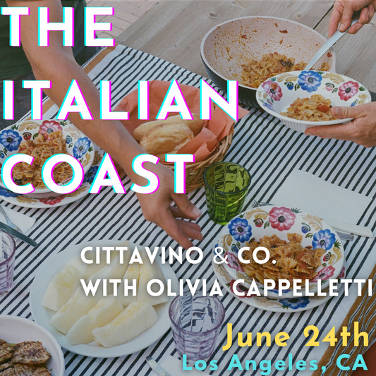 PAST EVENT The Italian Coast June 24th with Olivia Cappelletti