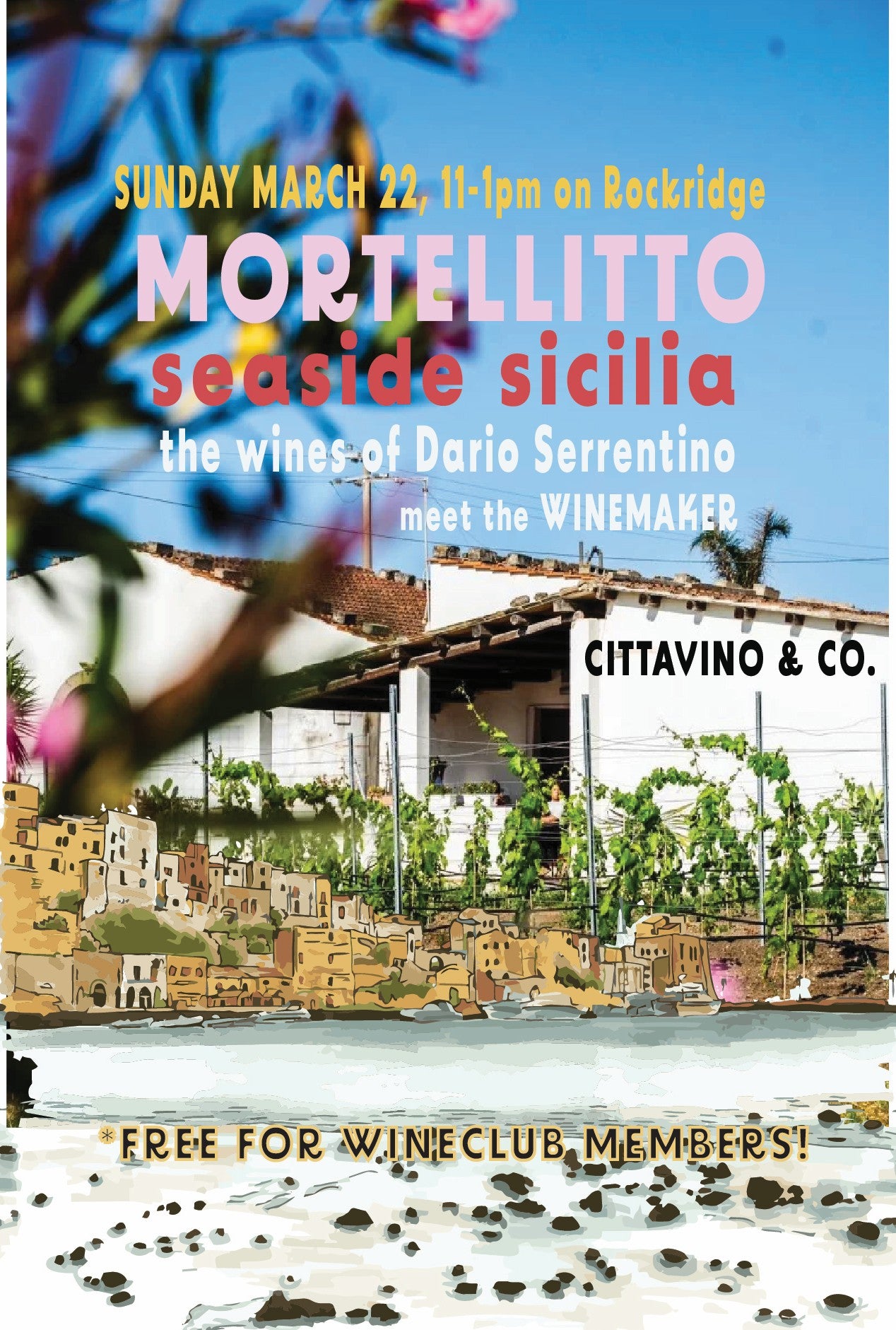 PAST EVENT Meet the Winemaker: Dario Serrentino
