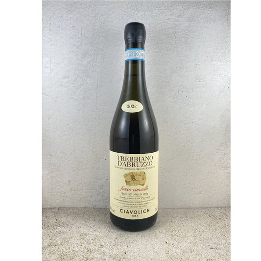 2022 Ciavolich 'Fosso Cancelli' Trebbiano d'Abruzzo DOC