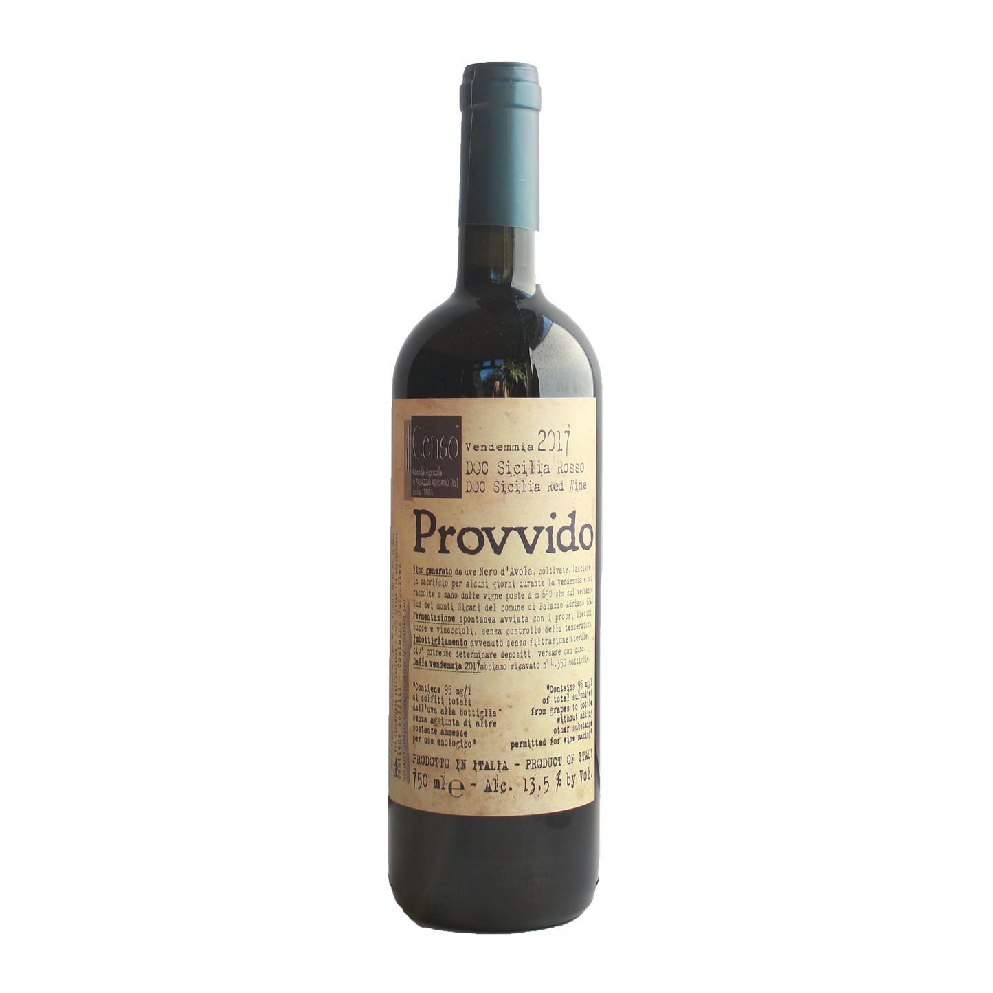 2017 Il Censo "Provvido" Nero d'Avola